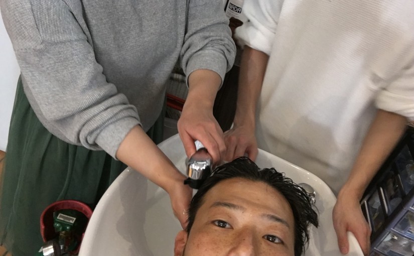 シャンプー練習