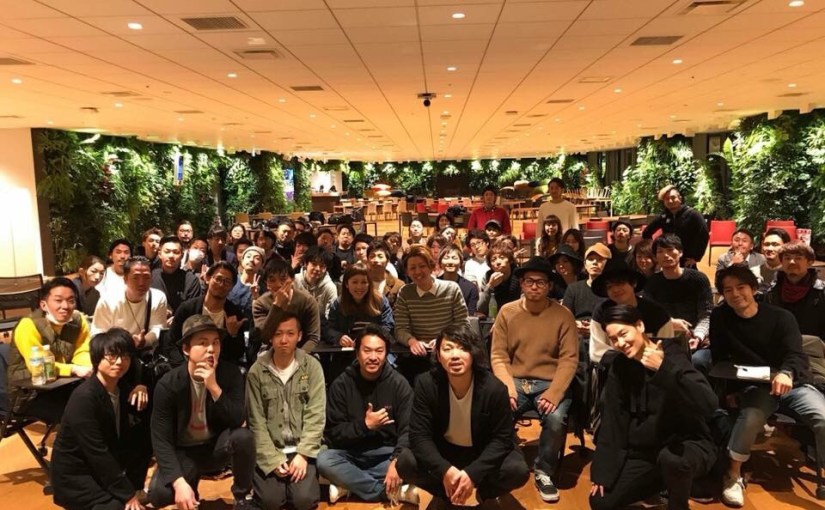 美容師による大忘年会。