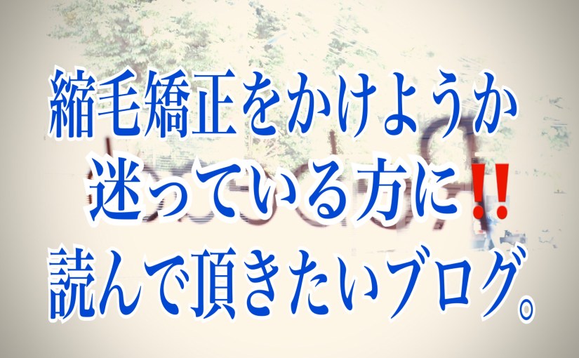 縮毛矯正をかけるか迷ってる方に読んで頂きたいナチュラルストレートヘアへの拘り。赤羽の美容室〈リビーチ〉